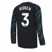 Manchester City Ruben Dias #3 Voetbalkleding Derde Shirt 2023-24 Lange Mouwen